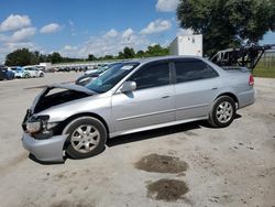 Salvage cars for sale at Orlando, FL auction: 2001 Honda Accord EX