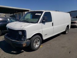 Chevrolet Vehiculos salvage en venta: 2005 Chevrolet Express G2500