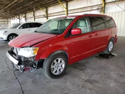 Salvage cars for sale at Phoenix, AZ auction: 2012 Dodge Grand Caravan SXT