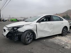 Salvage cars for sale at Colton, CA auction: 2021 KIA Forte FE