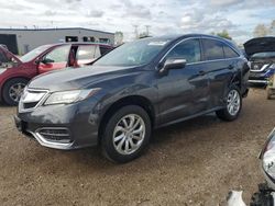 Salvage cars for sale at Elgin, IL auction: 2016 Acura RDX Technology