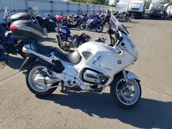 Salvage motorcycles for sale at Woodburn, OR auction: 2003 BMW R1150 RT