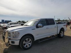 Salvage cars for sale at Des Moines, IA auction: 2015 Ford F150 Supercrew