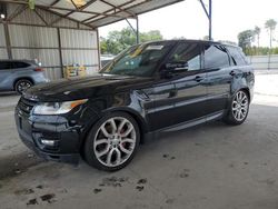 Vehiculos salvage en venta de Copart Cartersville, GA: 2015 Land Rover Range Rover Sport SC