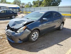 Salvage cars for sale at Wichita, KS auction: 2014 Toyota Corolla ECO