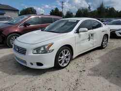 Salvage cars for sale at Midway, FL auction: 2012 Nissan Maxima S