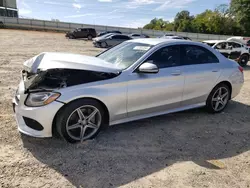 Mercedes-Benz salvage cars for sale: 2016 Mercedes-Benz C 300 4matic