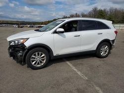 Salvage cars for sale at Brookhaven, NY auction: 2016 KIA Sorento LX