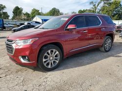 Salvage cars for sale at Wichita, KS auction: 2019 Chevrolet Traverse Premier