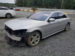 Mercedes-Benz salvage cars for sale: 2014 Mercedes-Benz S 550