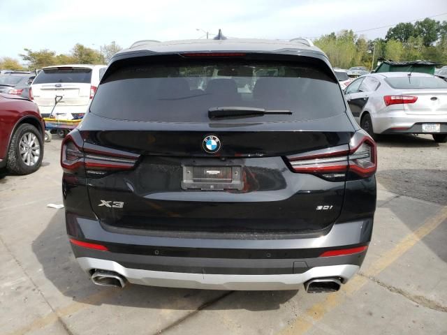 2022 BMW X3 SDRIVE30I