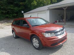 Salvage cars for sale at Lawrenceburg, KY auction: 2014 Dodge Journey SE