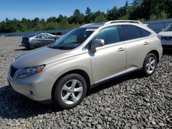 Vehiculos salvage en venta de Copart Windham, ME: 2012 Lexus RX 350