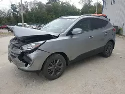 Salvage cars for sale at Candia, NH auction: 2014 Hyundai Tucson GLS