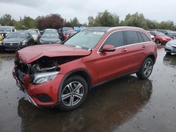 Salvage cars for sale at Woodburn, OR auction: 2019 Mercedes-Benz GLC 300 4matic