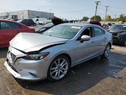 Salvage cars for sale at Chicago Heights, IL auction: 2017 Mazda 6 Touring