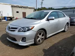 Salvage cars for sale at New Britain, CT auction: 2011 Toyota Corolla Base