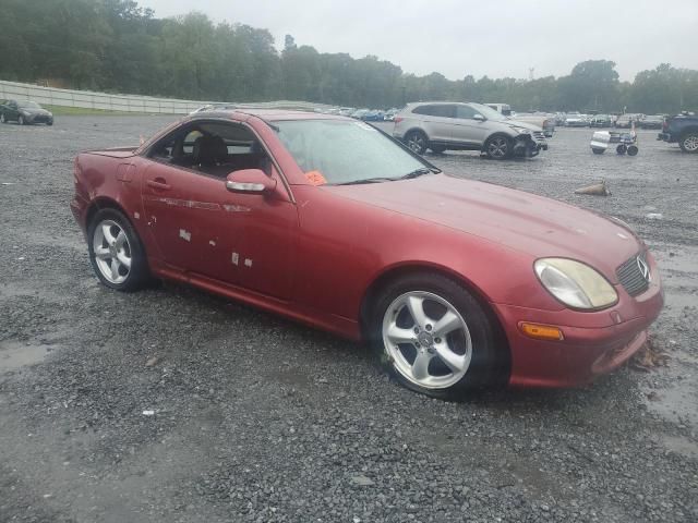 2001 Mercedes-Benz SLK 320