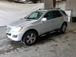 Mercedes-Benz salvage cars for sale: 2009 Mercedes-Benz ML 350