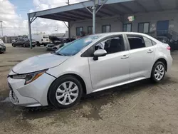 Toyota salvage cars for sale: 2022 Toyota Corolla LE