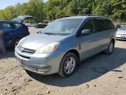 Salvage cars for sale at Marlboro, NY auction: 2004 Toyota Sienna LE