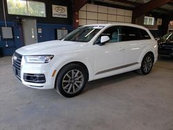 Salvage cars for sale at East Granby, CT auction: 2017 Audi Q7 Premium Plus