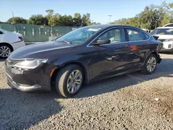 Salvage cars for sale at Riverview, FL auction: 2017 Chrysler 200 Limited