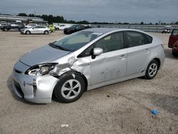 Salvage cars for sale at Harleyville, SC auction: 2015 Toyota Prius