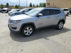 Jeep salvage cars for sale: 2018 Jeep Compass Latitude