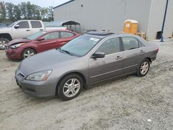 Salvage cars for sale at Spartanburg, SC auction: 2006 Honda Accord EX