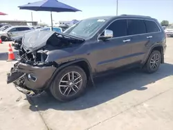 Jeep salvage cars for sale: 2018 Jeep Grand Cherokee Limited