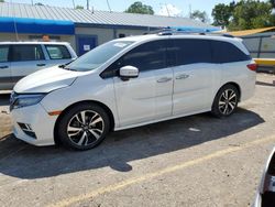 Carros salvage a la venta en subasta: 2018 Honda Odyssey Elite