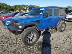 Salvage cars for sale at Windsor, NJ auction: 2022 Jeep Wrangler Unlimited Sport