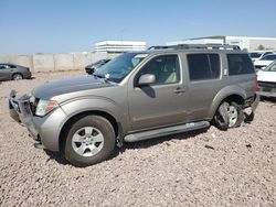 Nissan salvage cars for sale: 2007 Nissan Pathfinder LE