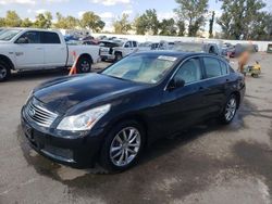 Salvage cars for sale at auction: 2009 Infiniti G37