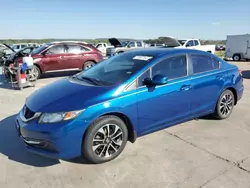 Honda Civic ex salvage cars for sale: 2013 Honda Civic EX