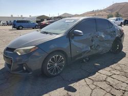 Salvage cars for sale at Colton, CA auction: 2016 Toyota Corolla L