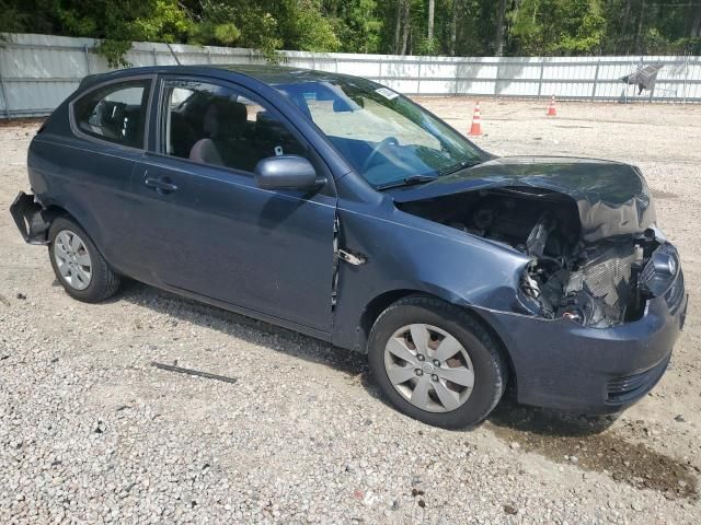 2010 Hyundai Accent Blue