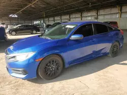 Honda salvage cars for sale: 2017 Honda Civic LX