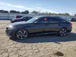 Salvage cars for sale at Martinez, CA auction: 2019 Honda Accord Sport