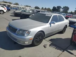 Salvage cars for sale from Copart Sacramento, CA: 1999 Lexus LS 400