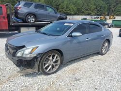 Salvage cars for sale at Gainesville, GA auction: 2011 Nissan Maxima S