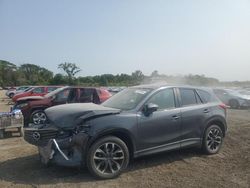 Salvage cars for sale at Des Moines, IA auction: 2016 Mazda CX-5 GT