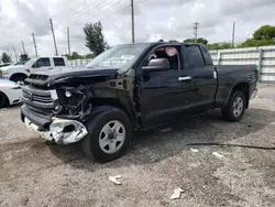 Salvage trucks for sale at Miami, FL auction: 2014 Toyota Tundra Double Cab SR