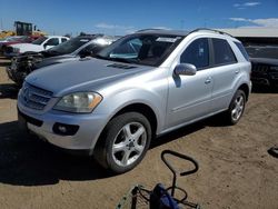 Salvage cars for sale at Brighton, CO auction: 2008 Mercedes-Benz ML 350