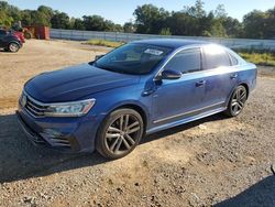 Volkswagen salvage cars for sale: 2017 Volkswagen Passat R-Line