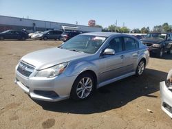 Salvage cars for sale at New Britain, CT auction: 2014 Subaru Legacy 2.5I Premium