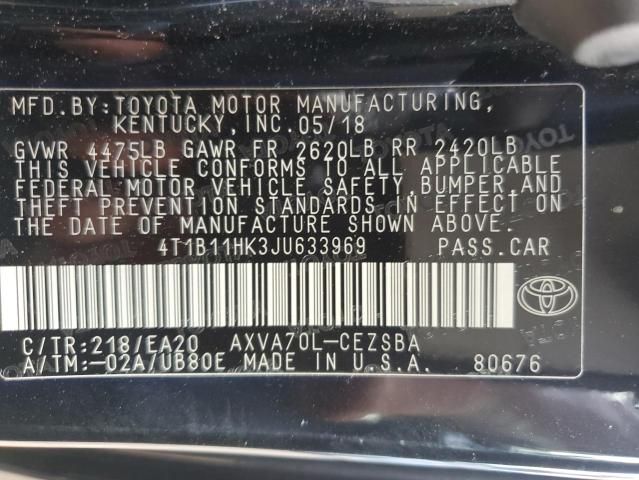 2018 Toyota Camry L