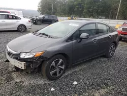 Salvage cars for sale at Concord, NC auction: 2012 Honda Civic LX