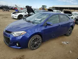 Toyota Vehiculos salvage en venta: 2015 Toyota Corolla L